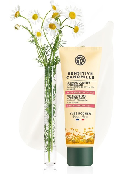 Sensitive Camomille Yatıştırıcı ve Nemlendirici Yoğun Dokulu Krem 50ML Hassas Ciltler Için
