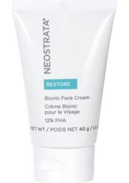 Restore Yoğun Neme Ihtiyaç Duyan Kuru Ciltler Için Güçlü Nemlendirici Biyonik Yüz Kremi 40 Gr,