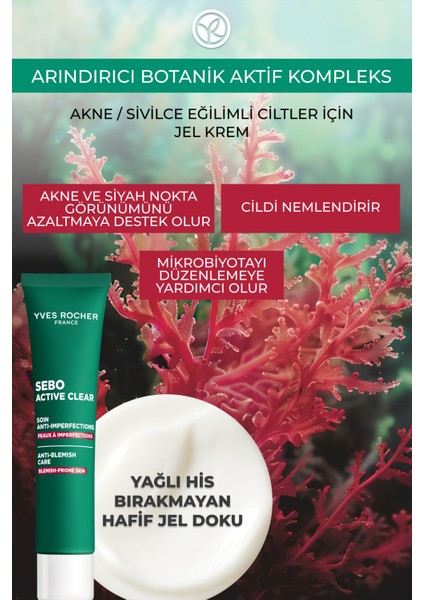 Yeni Akne ve Siyah Noktaların Azalmasına Yardımcı Nemlendirici ve Matlaştırıcı Krem 40ML fiyatları