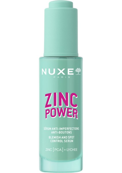 Ciltteki , Siyah Nokta ve Leke Görünümünü Azaltmaya Yardımcı Zinc Power Blemish Serum 30ML