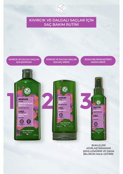 Doğal Bukleleri Canlandıran ve Saçı Yumuşatan Besleyici Şampuan 300ML