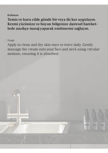 Koyu Lekelerin Görünümünü Hafifletici ve Cildin Kendi Doğal Işıltısını Veren Dengeleyici Krem 50 ml indirimleri