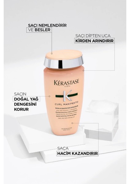 Naturel Curl Manifesto Dalgalı Saçlar Için Şampuan 250ML EVAKUAFOR222276 fiyatları