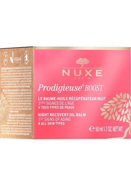 Yeni Creme Prodigieuse Boost Yaşlanma Karşıtı Onarıcı Etkili Gece Bakım Yağı 50 ml fiyatları