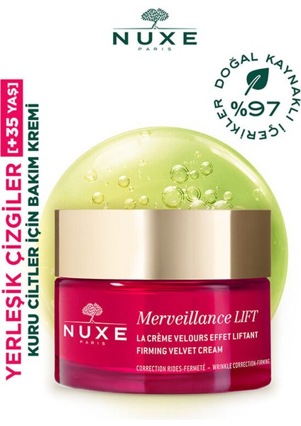 Yeni Merveillance Lift Firming Kadifemsi Dokulu Sıkılaştırıcı Gündüz Bakım Kremi 50 ml