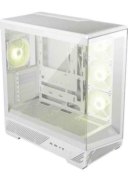 Msı Mag Pano 130R Pz Whıte Panoramık Gamıng Mıd-Tower Pc Kasası Beyaz