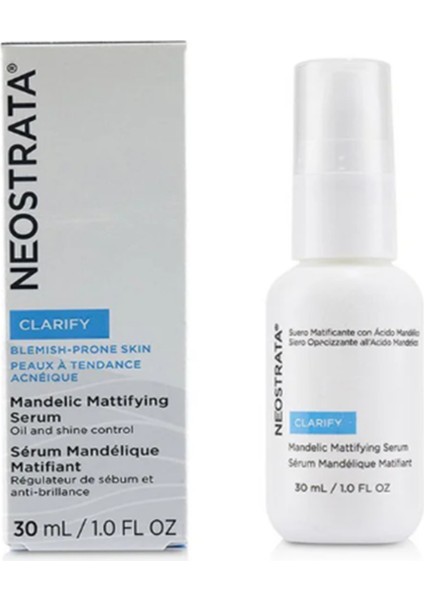 Yeni Clarify Oil Control Yağlanmaya Yatkın Ciltlere Özel Matlaştırıcı Etkili Cilt Bakım Serum 30 ml