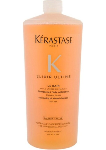 Elixir Ultime Le Bain Parlaklık ve Yumuşaklık Veren Şampuan 1000 ml