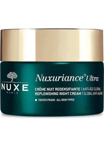 Yeni Nuxuriance Ultra The Global Cildi Yenileyici ve Dolgunlaştırıcı Gece Kremi 50 ml fiyatları