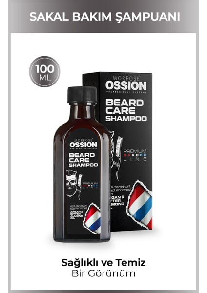 Ossion Premium Beard Care Sakalları Derinlemesine Temizleyici ve Canlandırıcı Bakım Şampuanı 100 ml fiyatları