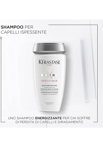 Profesyonel Specifique Bain Prevention Dökülme Önleyici ve Dengeleyici Şampuan 250ML Neslibty fiyatları