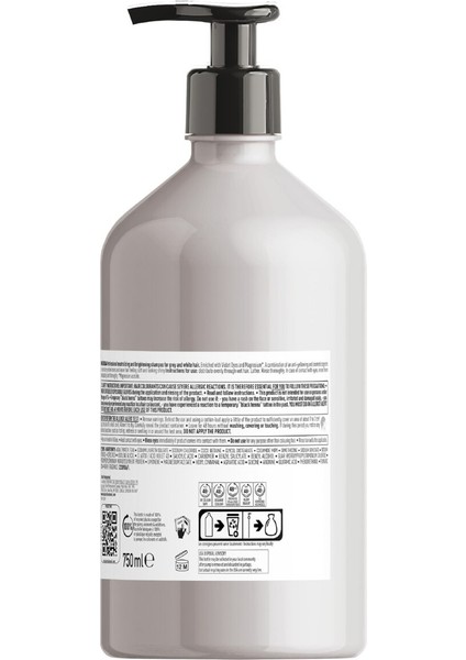 Serie Expert Silver Sarı, Gri ve Beyaz Saçlar Için Üstün Renk Koruma Özelliğ Mor Şampuan 750 ml fırsatları