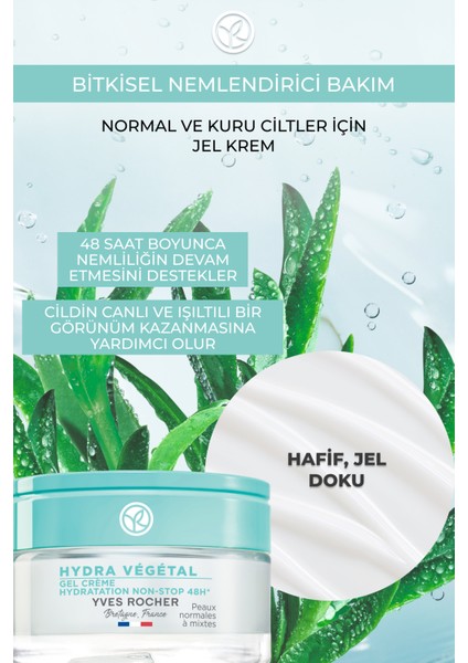 Normal ve Kuru Ciltleri 48 Saat Boyunca Nemlendirici ve Cilde Işıltılı Görünüm Veren Jel Krem 50ML fiyatları