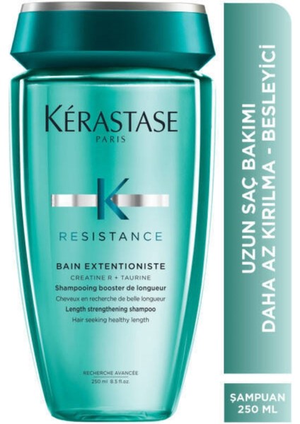 Resistance Bain Extentioniste -Çok Yıpranmış Saçlar Için Onarıcı Şampuan 250ML CYT97964649