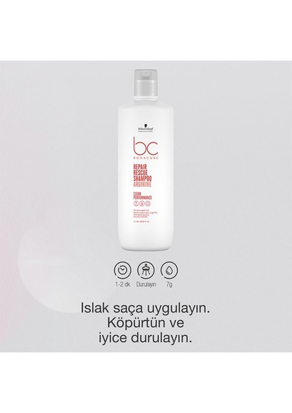 Bc Kimyasal Işlem Sonrası Yıpranmış Saçları Yapılandırıcı ve Güçlendirici Şampuan 1000 ml modelleri