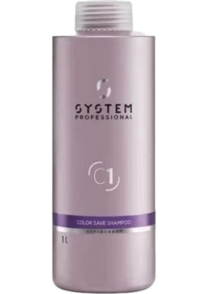 System Professional Color Save C1 Boyalı Saçlar Için Renk Koruyucu Bakım Şampuanı 1000ML fiyatları