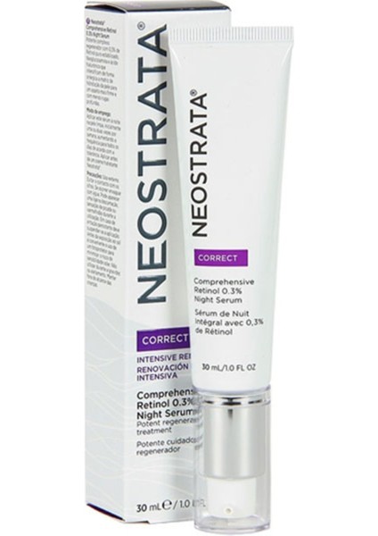 Yeni Correct Comprehensive Ince Çizgiler ve Derin Kırışıklıkların Görünümünü Azaltıcı Gece Serum 30 ml