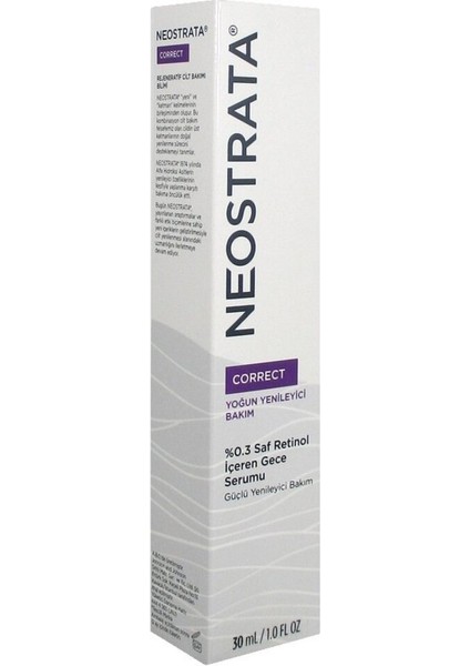 Yeni Correct Comprehensive Ince Çizgiler ve Derin Kırışıklıkların Görünümünü Azaltıcı Gece Serum 30 ml modelleri