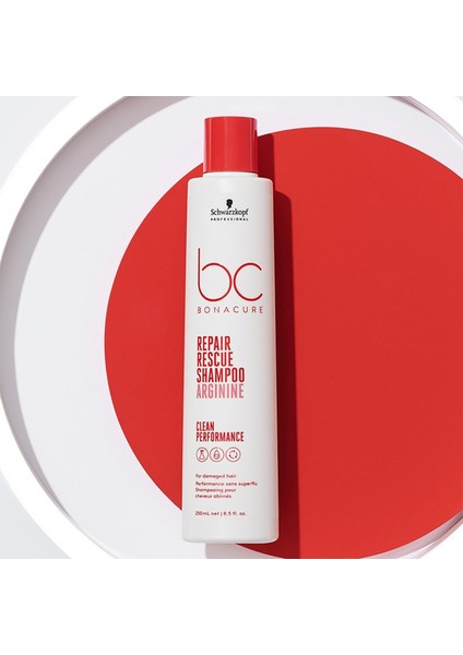 Bc Bonacure Repair Rescue Saç Yüzeyini Pürüzsüzleştirici Onarıcı Şampuan 250ML