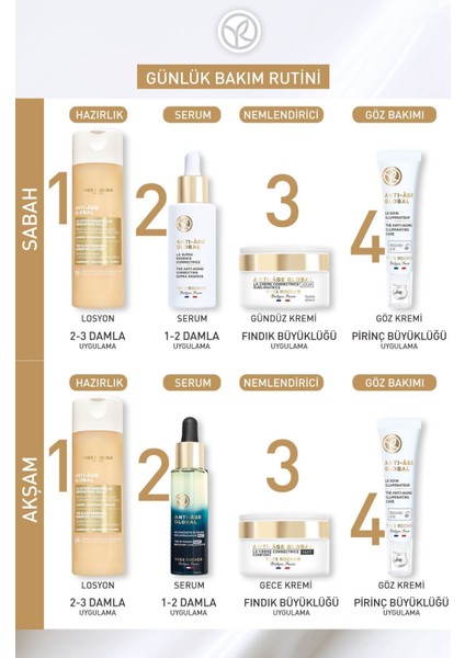 Kırışıklık ve Ince Çizgilerin Görünümünü Azalltıcı, Sıkılaştırıcı, Canlandırıcı Gece Kremi 50ML Nuit