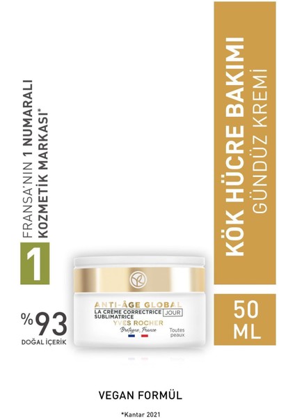 Kırışıklık ve Ince Çizgilerin Görünümünü Azalltıcı, Sıkılaştırıcı ve Canlandırıcı Gündüz Kremi 50ML