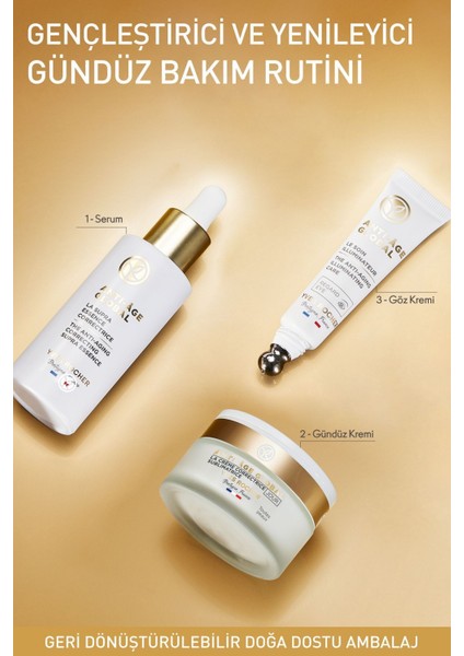 Yeni Kırışıklık ve Ince Çizgilerin Görünümünü Azalltıcı, Sıkılaştırıcı ve Canlandırıcı Gündüz Kremi 50ML