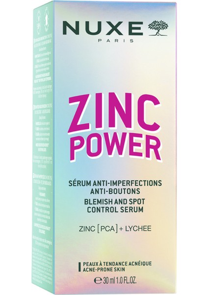 Ciltteki , Siyah Nokta ve Leke Görünümünü Azaltmaya Yardımcı Zinc Power Blemish Serum 30ML fiyatları