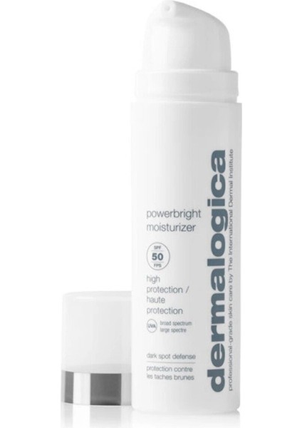 Yeni Koyu Renk Lekeler Için Powerbright Moisturizer Spf 50+ Güneş Korumalı Nemlendirici 50ML fiyatları