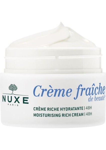 Creme Fraiche De Kuru Ciltleri Yağlı Bir His Bırakmadan 48 Saat Nemlendirici Yoğun Bakım Kremi 50 ml fiyatları