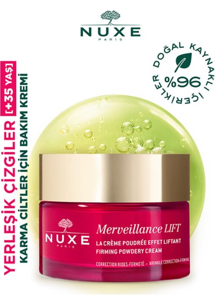 Merveillance Lift Firming Ciltte Çizgi Görünümünü Azaltmaya,sıkılaştırmaya Yardımcı Krem 50ML