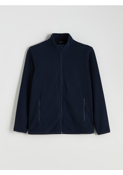 Yeni Sezon Dik Yaka Uzun Kollu Erkek Polar Hırka indirimleri