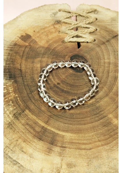 Kuvars Doğal Taş Bileklik Kutulu fiyatları