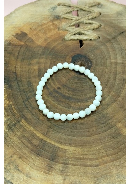 Sedef Doğal Taş Bileklik Kutulu fiyatları