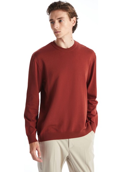 Yeni Sezon Bisiklet Yaka Erkek Triko Kazak