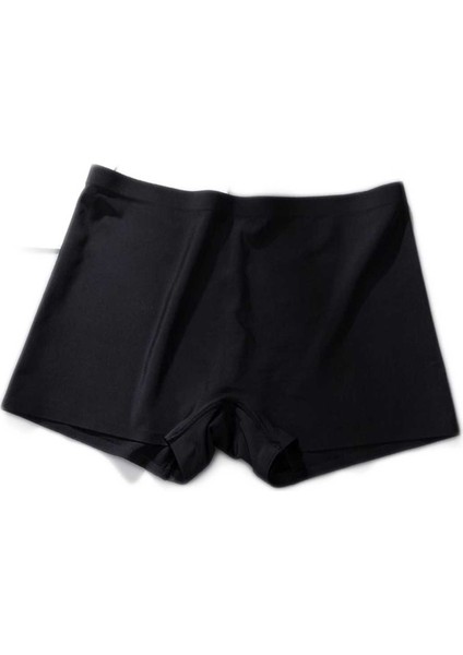 Kadın Dikişsiz Görünmez Iz Yapmaz Mini Şort Boxer Siyah fiyatları