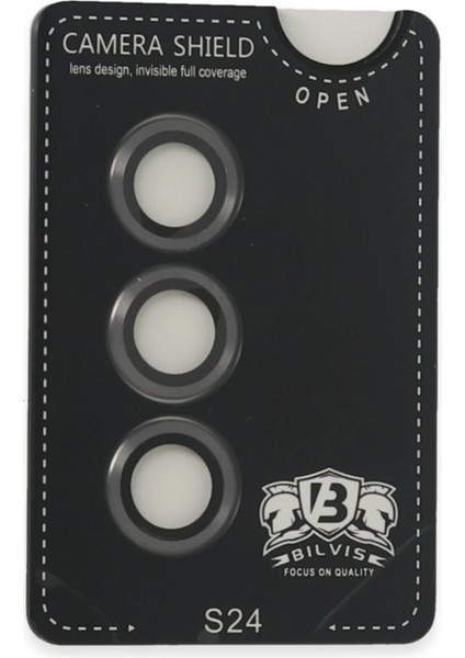 Samsung Galaxy S24 Bilvis Titan Kamera Lens - Titan GRI-(5796) fiyatları