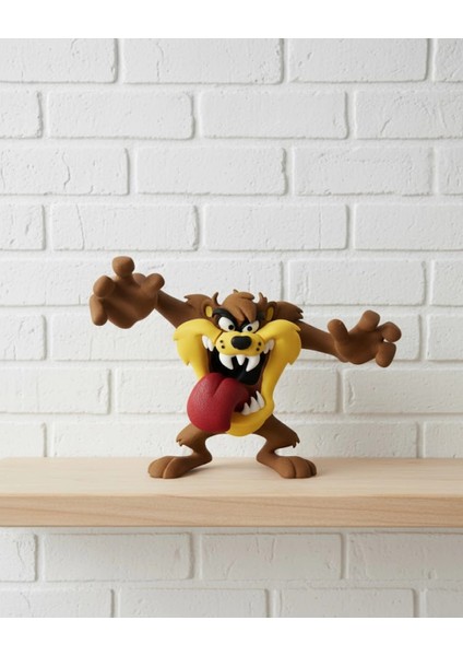 Bfs 15 cm Tazmanya Canavarı Figürü Çizgi Karakter Koleksiyonluk Biblo