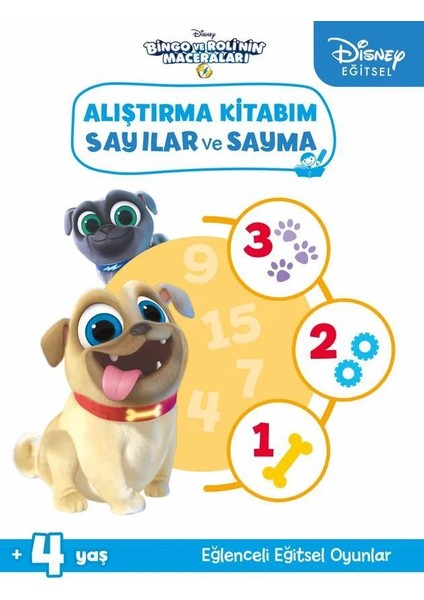 Bfs Disney Eğitsel Bingo ve Roli'nin Maceraları Sayılar ve Sayma