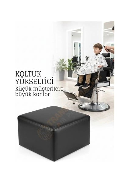 Bfs Çocuk Tıraş Koltuğu Yükseltici - Berber Çocuk Yükseltici - Kuaför Koltuk Minderi