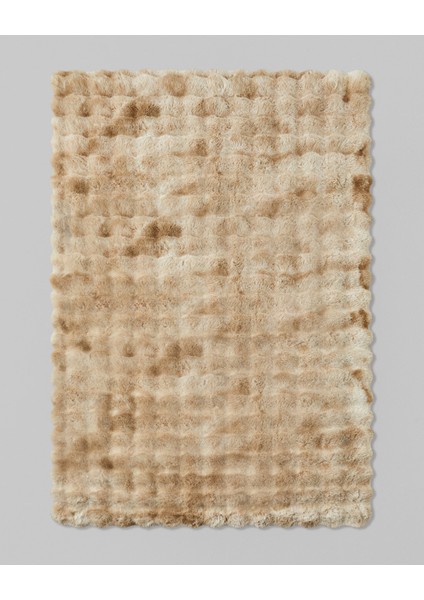 Terra Pelüş Halı 120X180 cm Bej