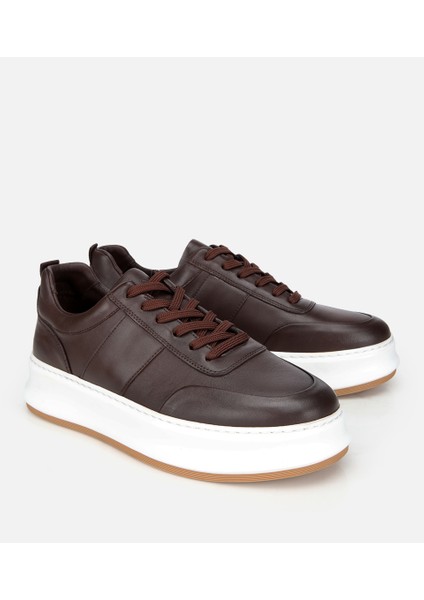 02AYH314150A480 ERKEK Deri Kahverengi Yumuşak Dokulu Günlük Ayakkabı fiyatları