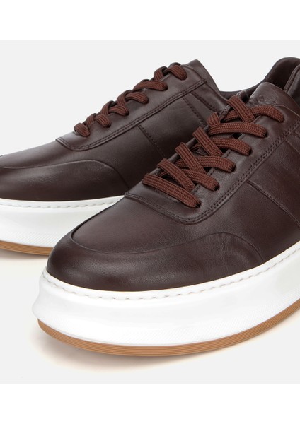 02AYH314150A480 ERKEK Deri Kahverengi Yumuşak Dokulu Günlük Ayakkabı modelleri