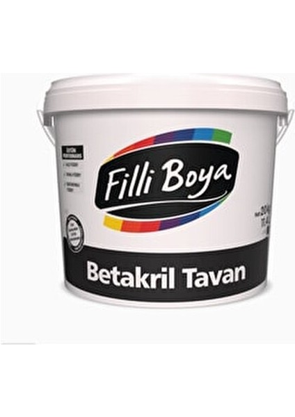 Yeni 3.5kg Betakril Tavan Boyası Beyaz Renk Kolay Uygulama Özelliği ile fiyatları