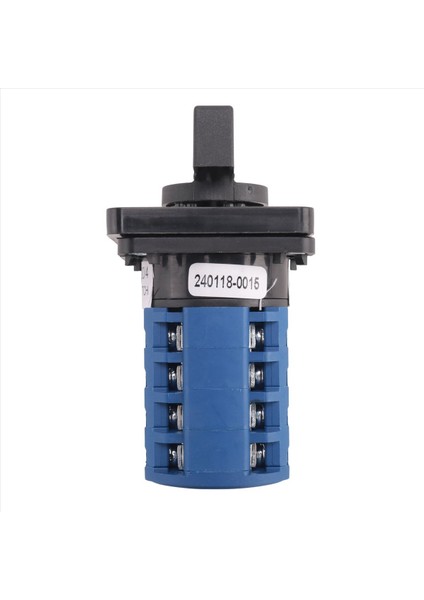 2x Döner Anahtar Açma-On-On-On-On 3 Pozisyonu 4 Faslar 20A 500V Çift Hızlı Motor Küçük Plaka Değişimi Cam Anahtarı Lw8-20 (Yurt Dışından) modelleri