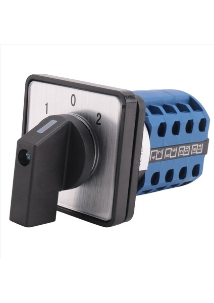 2x Döner Anahtar Açma-On-On-On-On 3 Pozisyonu 4 Faslar 20A 500V Çift Hızlı Motor Küçük Plaka Değişimi Cam Anahtarı Lw8-20 (Yurt Dışından) indirimleri