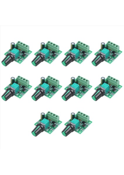 10X 1 8V 3V 5V 6V 7 2V 12V 2A 30W Dc Motor Hız Kontrolörü (Pwm) 1803BK Ayarlanabilir Sürücü Anahtarı (Yurt Dışından)