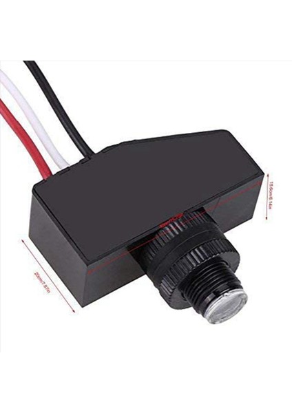 2x Fotosel Anahtarı NK-BB/F50 Dc 8-50V Alacakaranlıktan Şafak Sensörü Fotoelektrik Anahtar Işık Fotosel Sensör Aydınlatma Anahtarı (Yurt Dışından)