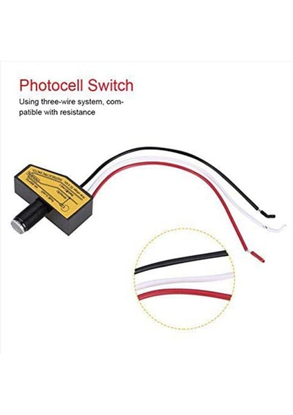 2x Fotosel Anahtarı NK-BB/F50 Dc 8-50V Alacakaranlıktan Şafak Sensörü Fotoelektrik Anahtar Işık Fotosel Sensör Aydınlatma Anahtarı (Yurt Dışından) fırsatları