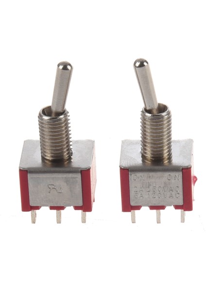2 Pc On/on 2 Pozisyonu Çift Kutuplu Çift Atma Geçiş Anahtarı (Yurt Dışından)