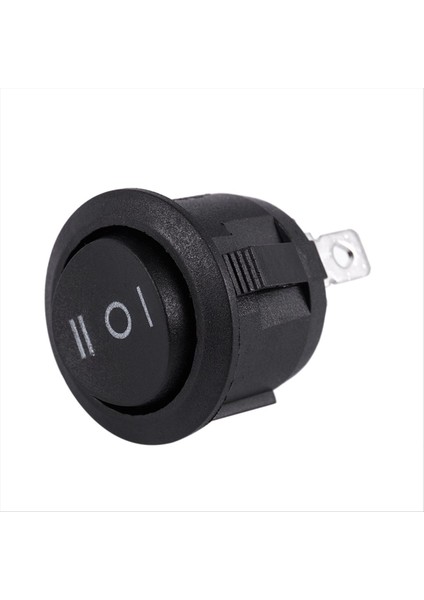 12 x Ac 6A/250V 10A/125V 3 Pın Spdt Açık/kapalı/açık 3 Konum Yuvarlak Tekne Rocker Anahtarı (Yurt Dışından) fırsatları